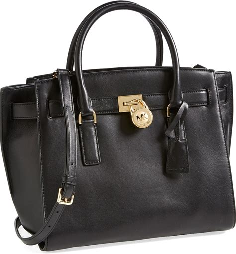 michael kors hamilton large textured leather tote|Michael Kors nouveau Hamilton.